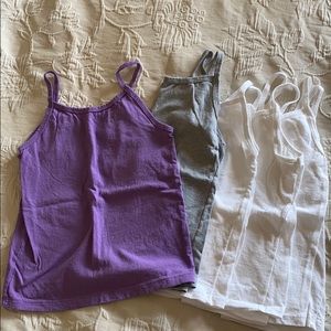 Girls tank top undershirts